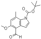 4-甲?；?5-甲氧基-7-甲基-1H-吲哚-1-羧酸叔丁酯